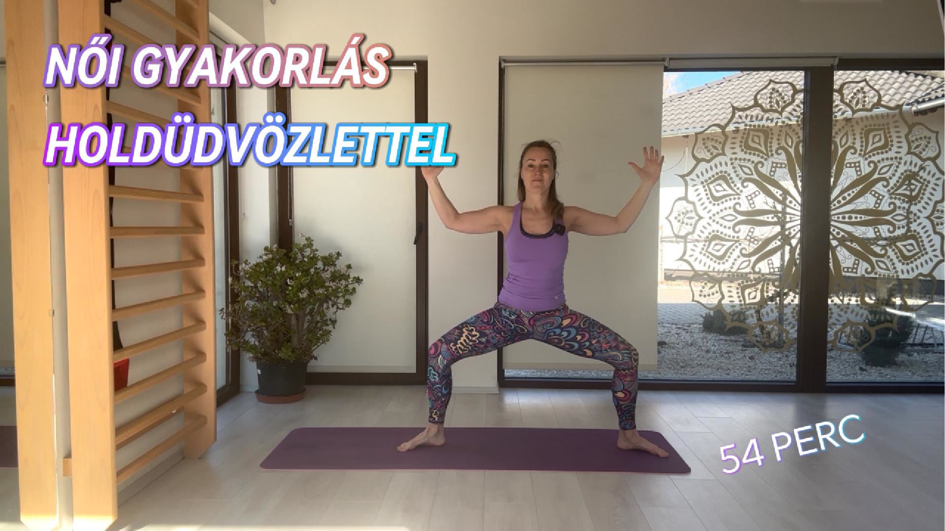 Női gyakorlás Holdüdvözlettel